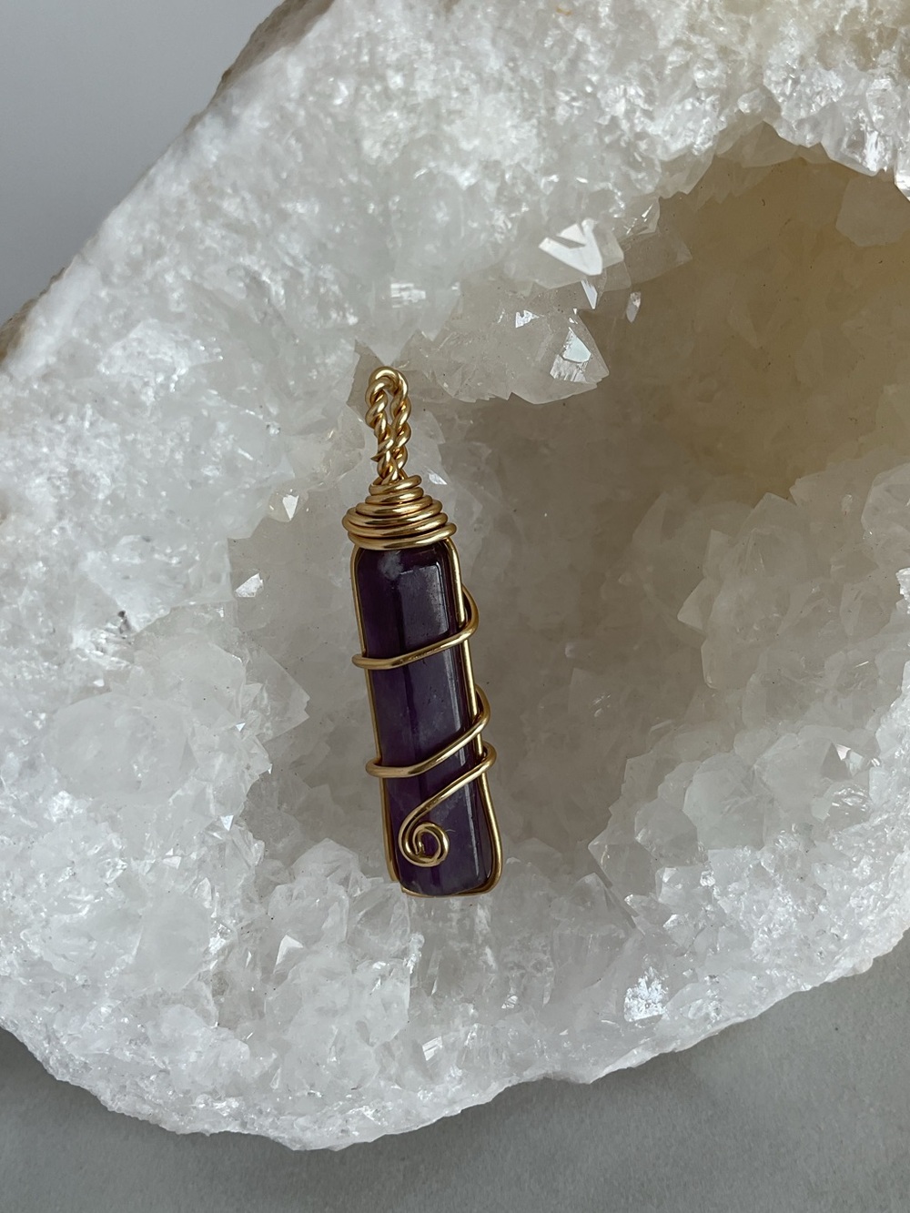 Sobriety Crystal Pendant